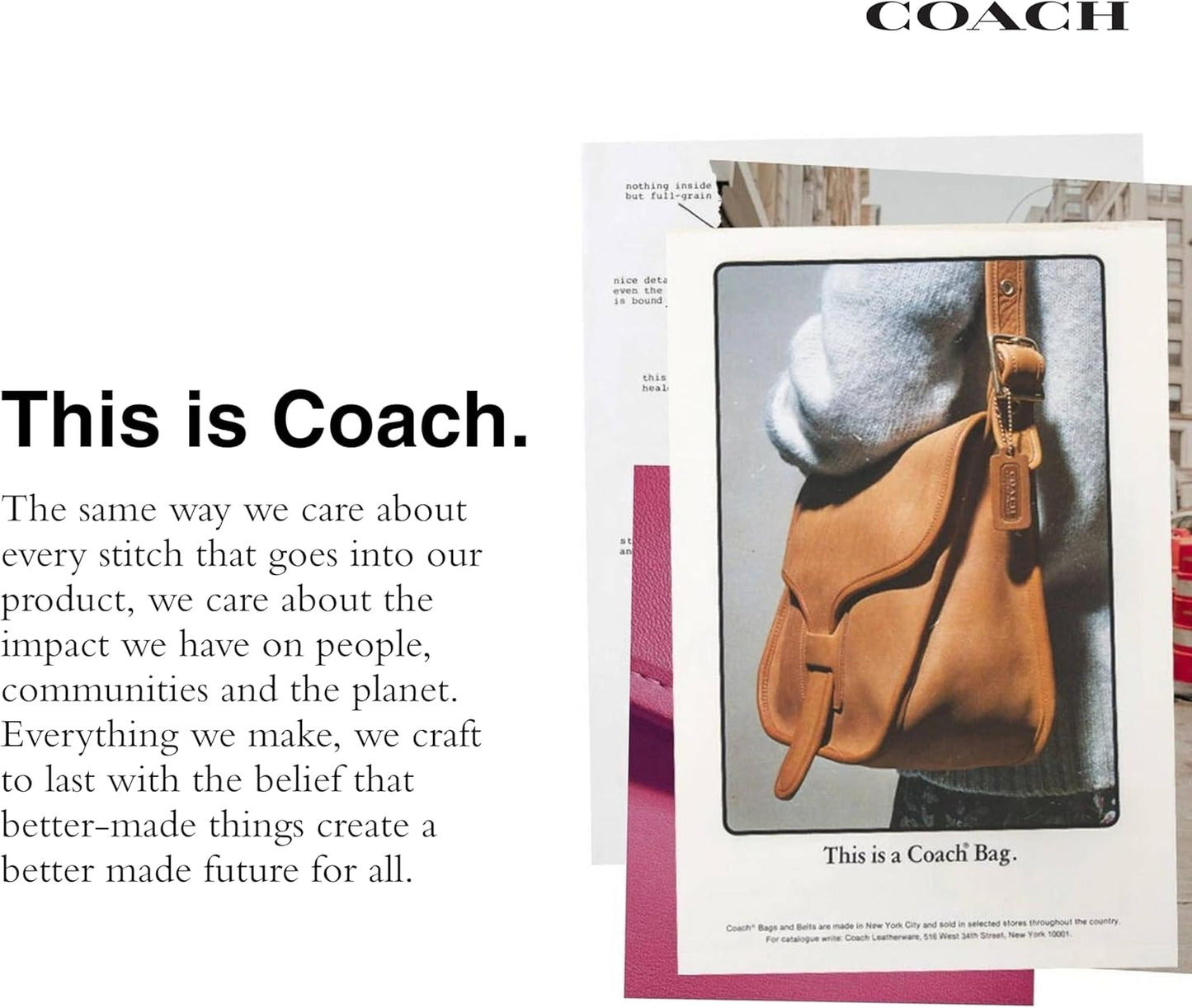 Coach Charter Backpack in Rad Coach Logo