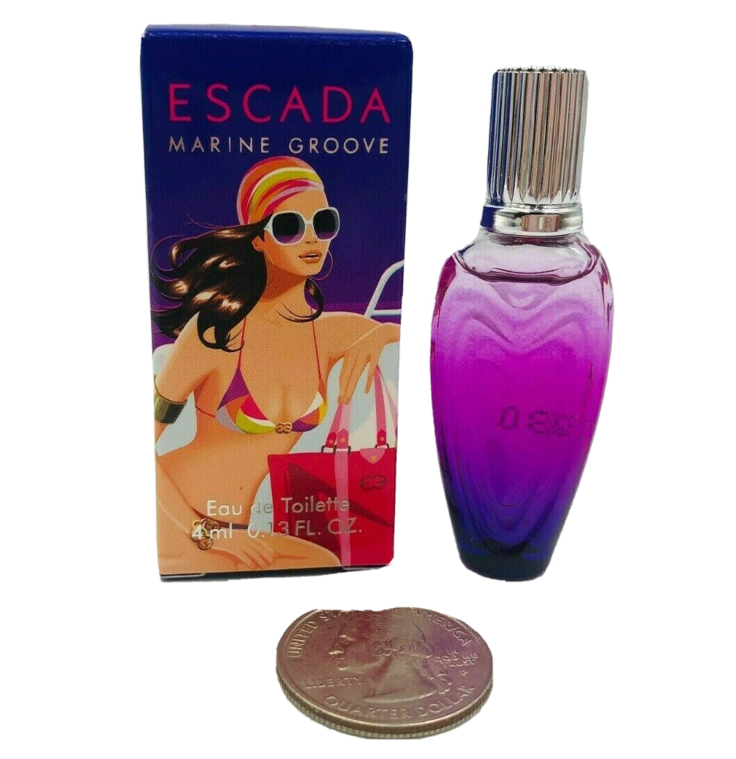 Escada Marine Groove for Women Perfume 0.13Oz 4Ml Mini/Travel EDT Splash NIB