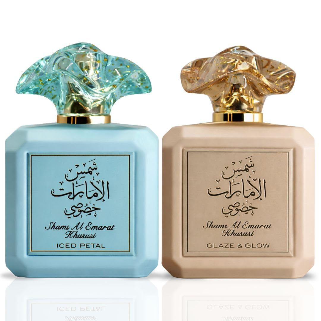 Shams Al Emarat Khususi Glaze & Glow & Iced Petal Eau De Parfum Spray 100Ml (3.4 Oz)