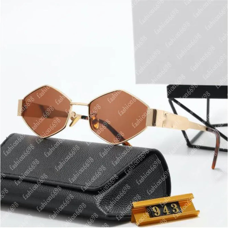 Fashion Sunglasses for Women Designer Sunglasses Mens Oval Sunglasses Woman with Box
