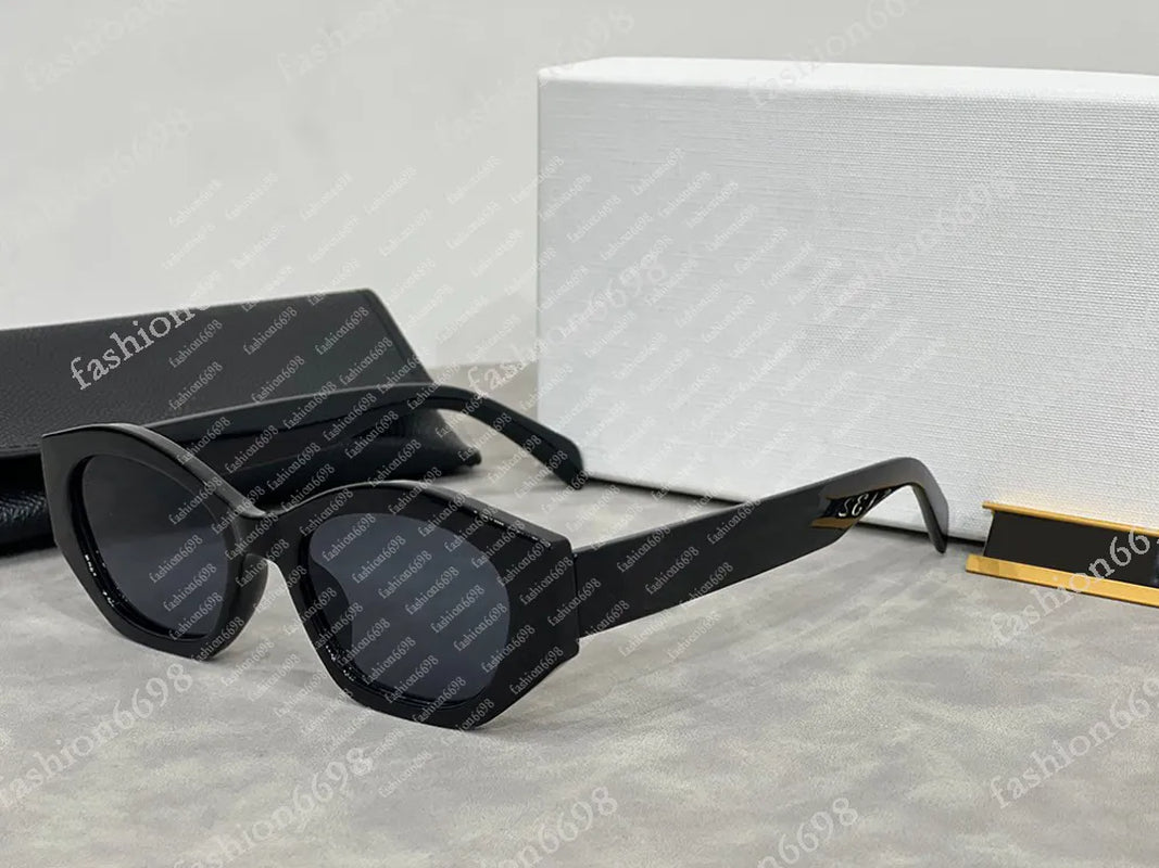 Fashion Sunglasses for Women Designer Sunglasses Mens Oval Sunglasses Woman with Box