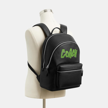Coach Charter Backpack in Rad Coach Logo