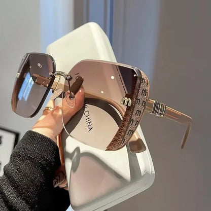 Classic Fashion Sunglasses Women Luxury Glamour Men Brand Glasses Square Stylish Unisex UV400 Shades