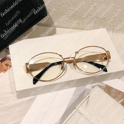 Fashion Sunglasses for Women Designer Sunglasses Mens Oval Sunglasses Woman with Box