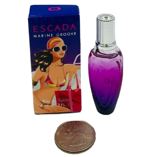 Escada Marine Groove for Women Perfume 0.13Oz 4Ml Mini/Travel EDT Splash NIB
