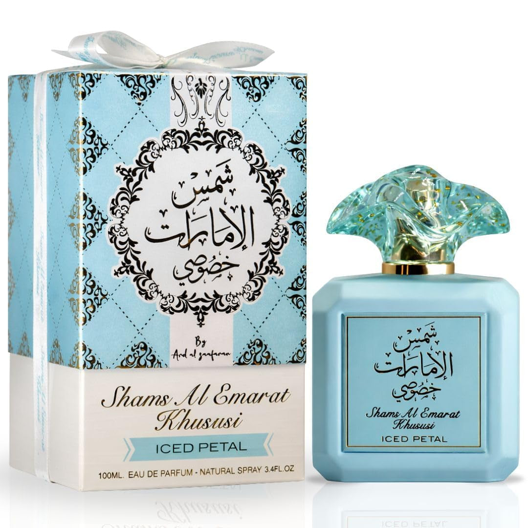 Shams Al Emarat Khususi Glaze & Glow & Iced Petal Eau De Parfum Spray 100Ml (3.4 Oz)
