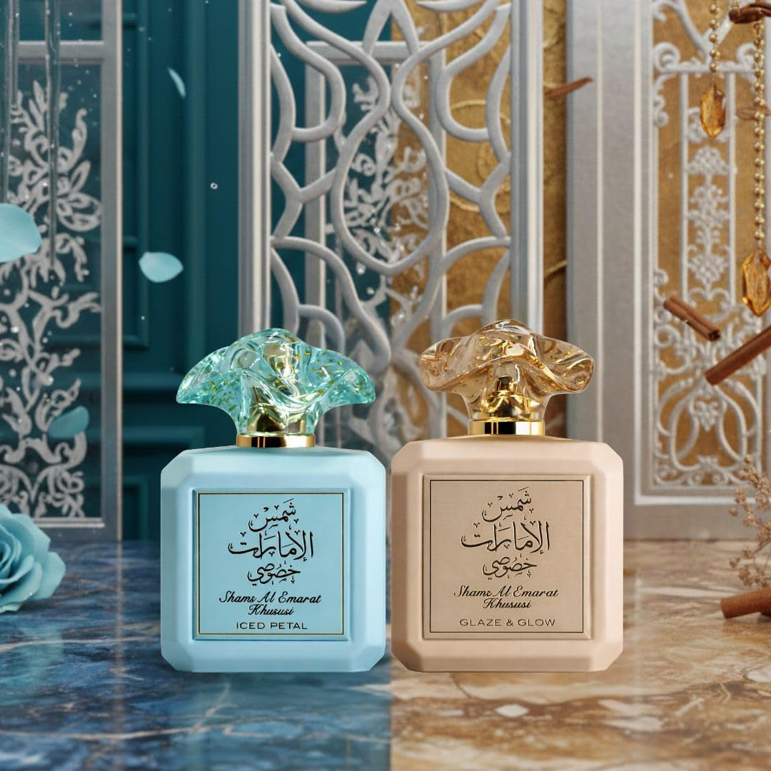 Shams Al Emarat Khususi Glaze & Glow & Iced Petal Eau De Parfum Spray 100Ml (3.4 Oz)