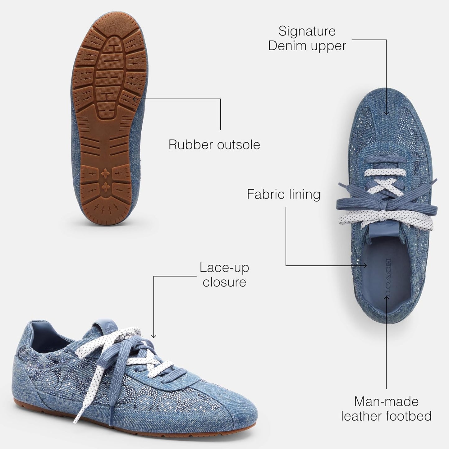 COACH Women'S Soft Sneakers