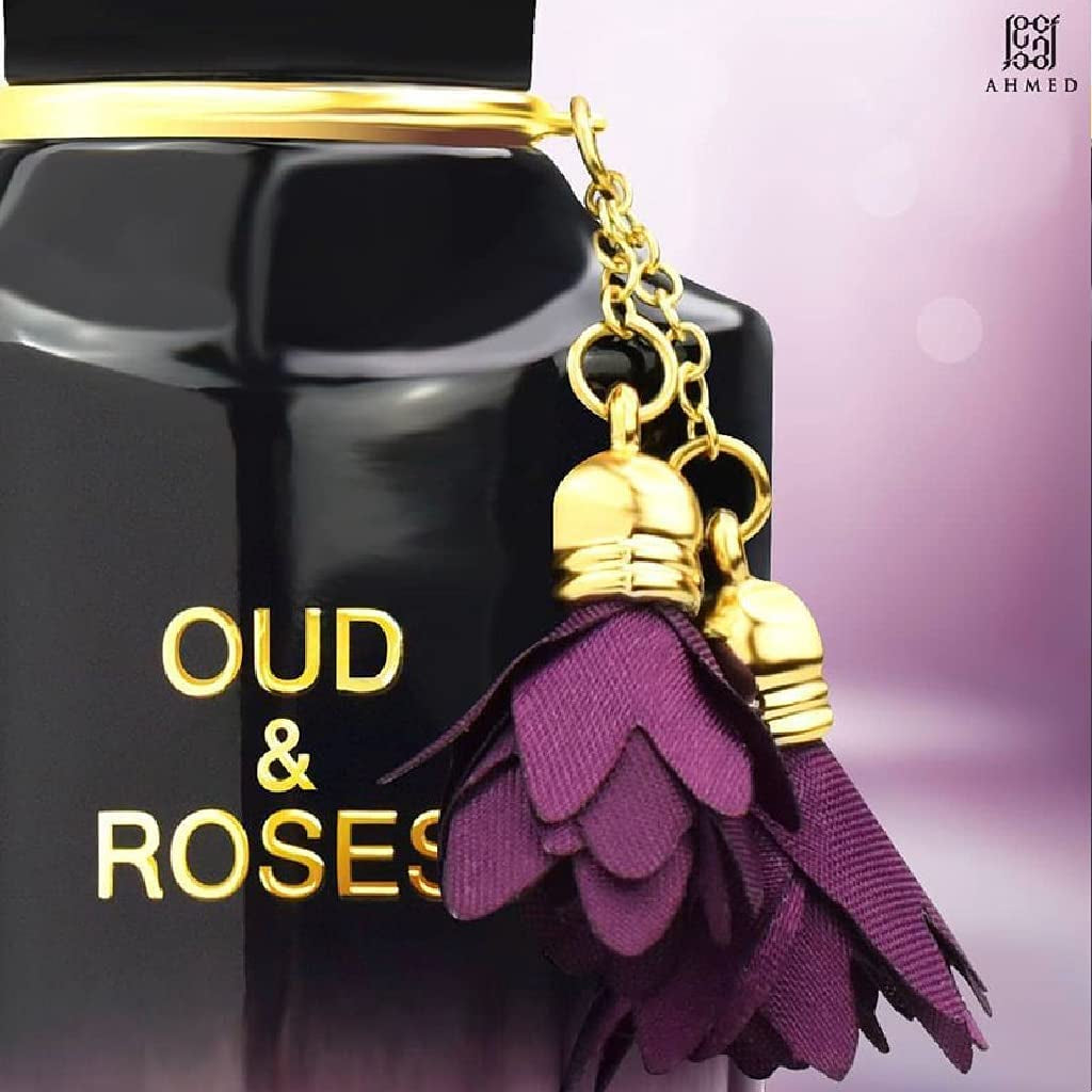 Oud & Roses 60Ml Unisex Oriental Perfume for Men and Women a Woody Floral Oriental Fragrance with Oudh (Frankincense) and Rose Accords