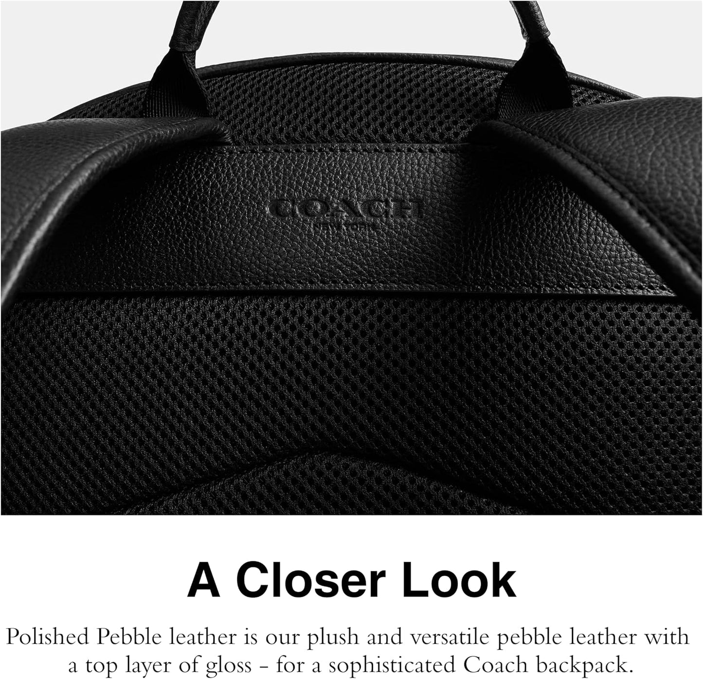 Coach Charter Backpack in Rad Coach Logo
