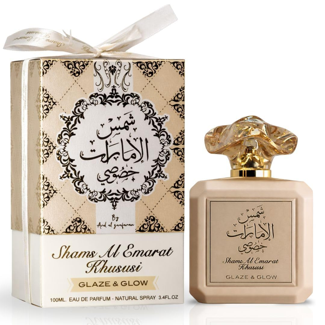 Shams Al Emarat Khususi Glaze & Glow & Iced Petal Eau De Parfum Spray 100Ml (3.4 Oz)