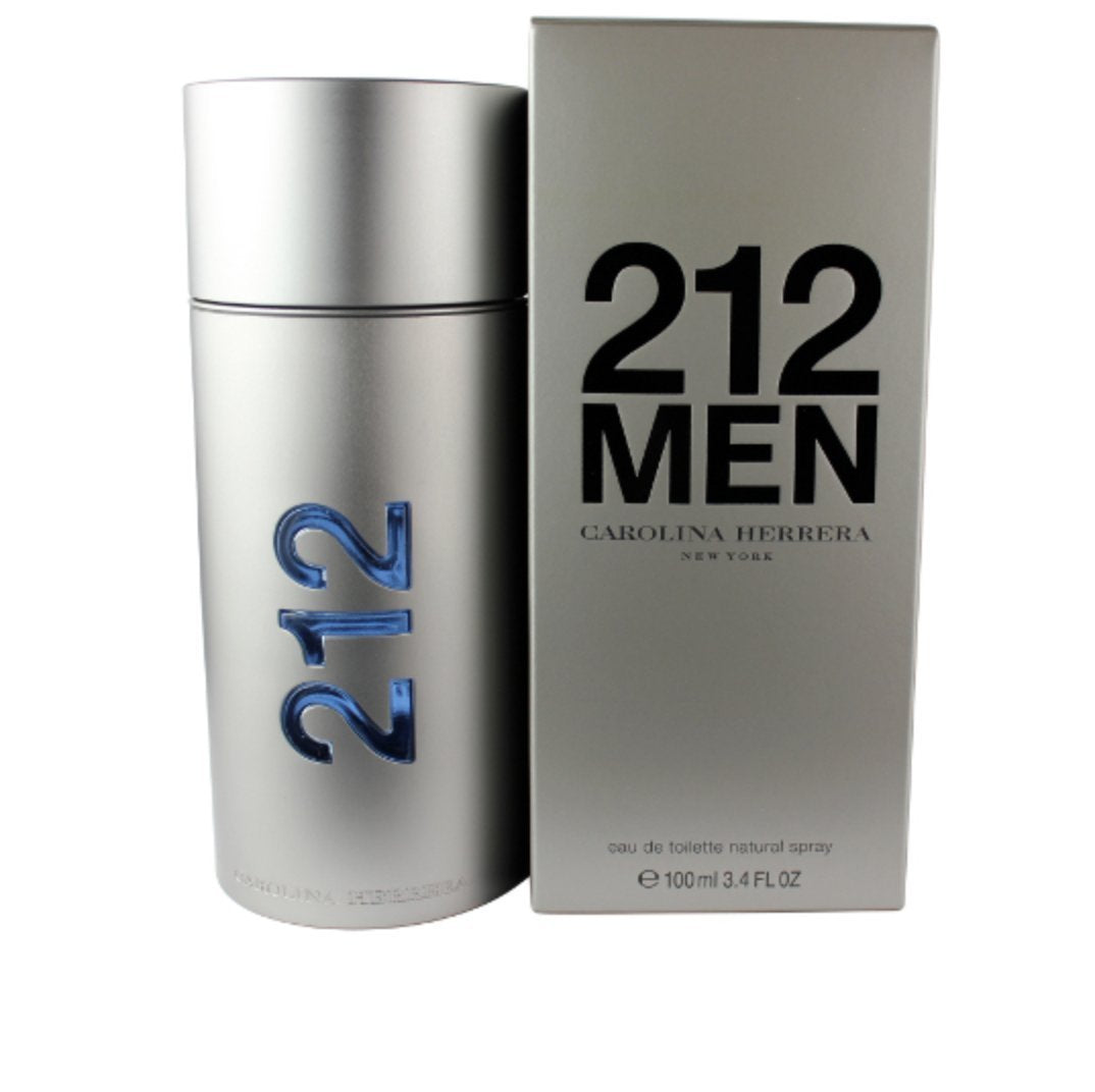 212 Eau De Toilette Spray for Men, 3.4 Fluid Ounce