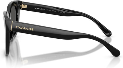 Coach Womens Hc8318 Square Sunglasses