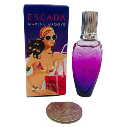 Escada Marine Groove for Women Perfume 0.13Oz 4Ml Mini/Travel EDT Splash NIB