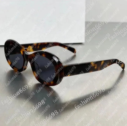 Fashion Sunglasses for Women Designer Sunglasses Mens Oval Sunglasses Woman with Box