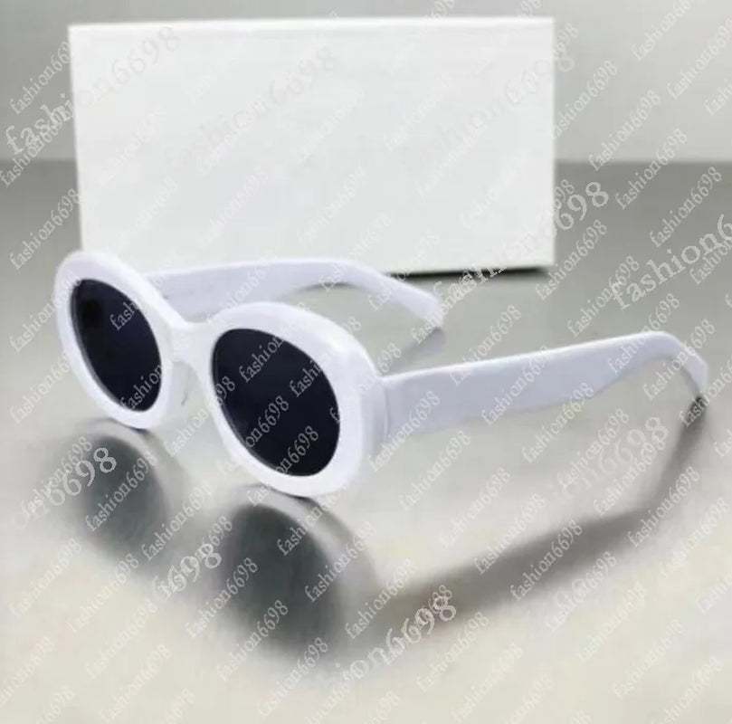 Fashion Sunglasses for Women Designer Sunglasses Mens Oval Sunglasses Woman with Box