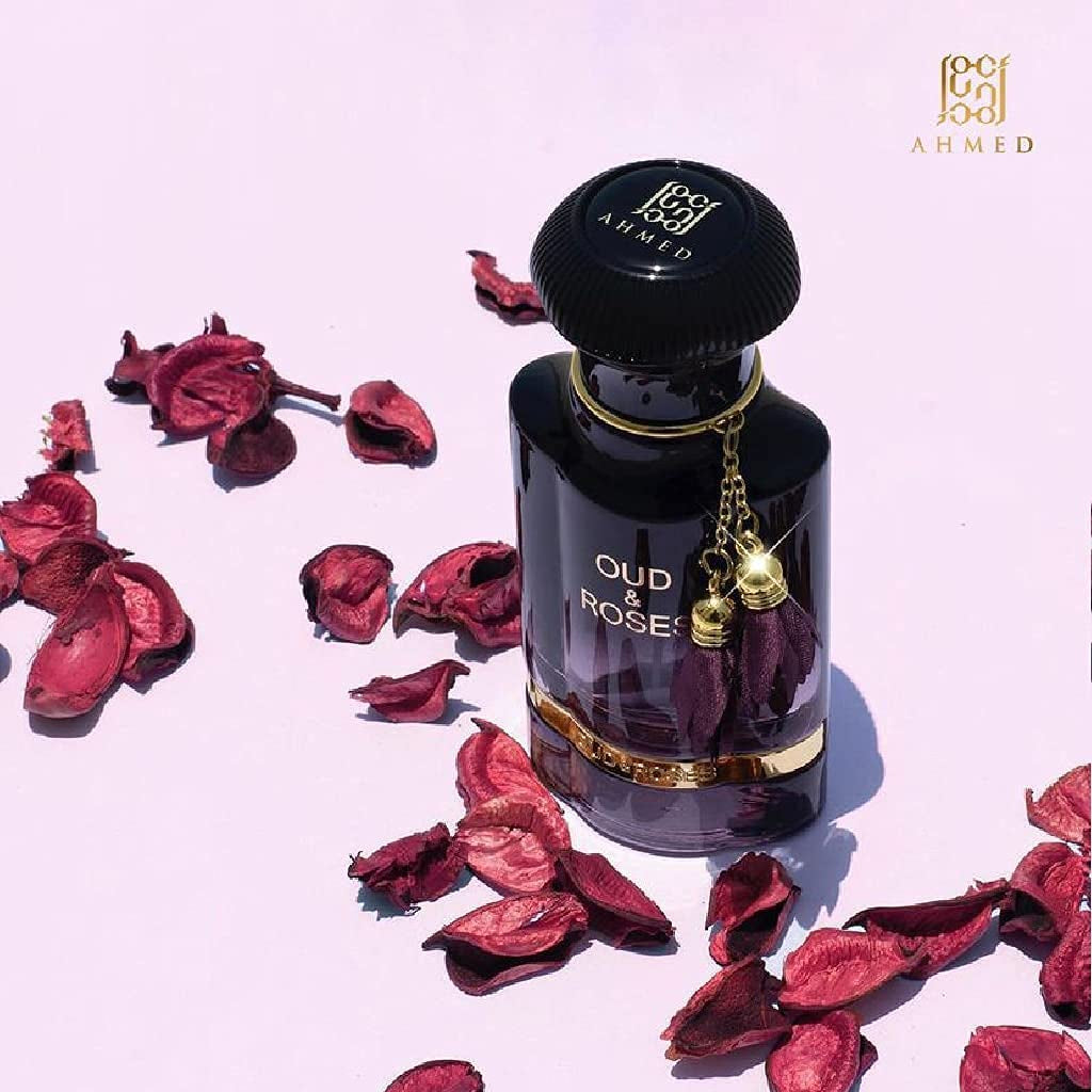 Oud & Roses 60Ml Unisex Oriental Perfume for Men and Women a Woody Floral Oriental Fragrance with Oudh (Frankincense) and Rose Accords