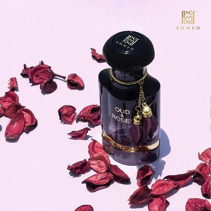 Oud & Roses 60Ml Unisex Oriental Perfume for Men and Women a Woody Floral Oriental Fragrance with Oudh (Frankincense) and Rose Accords
